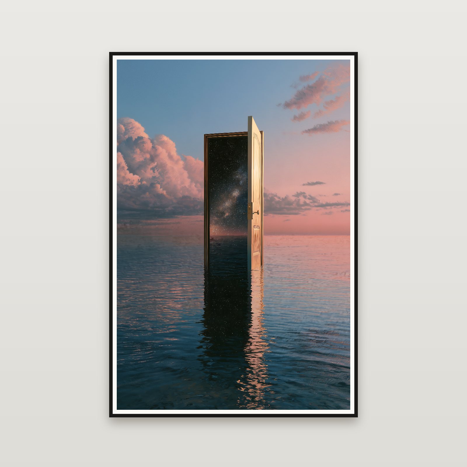 The Door to the Stars — 額装イメージ