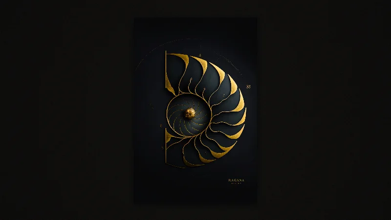 Nautilus Prime — Samsung Frame TV art, 3840 × 2160