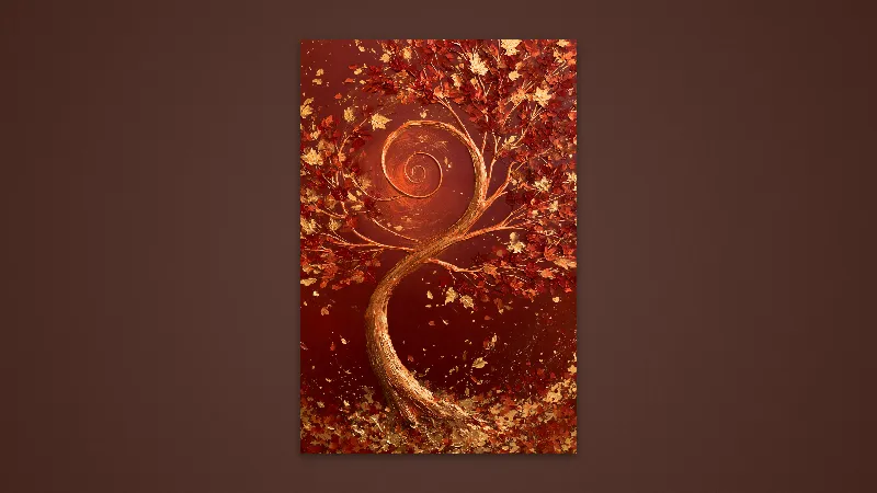 The Autumn Tree of Life — arte per Samsung Frame TV, 3840 × 2160