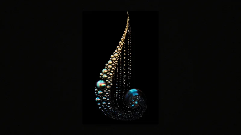 The Celestial Current — Samsung Frame TV art, 3840 × 2160