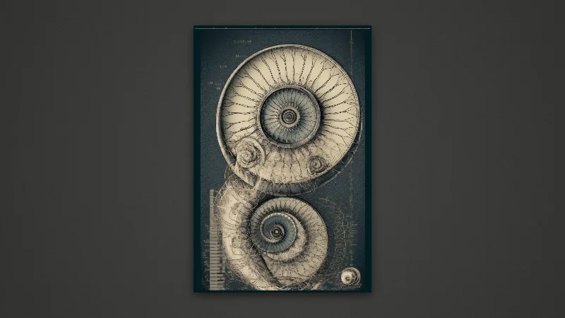 The Dual Engine of Creation — Samsung Frame TV art, 3840 × 2160