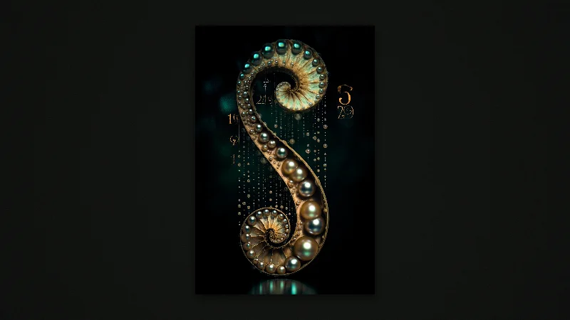 The Infinite Anchor — Samsung Frame TV art, 3840 × 2160
