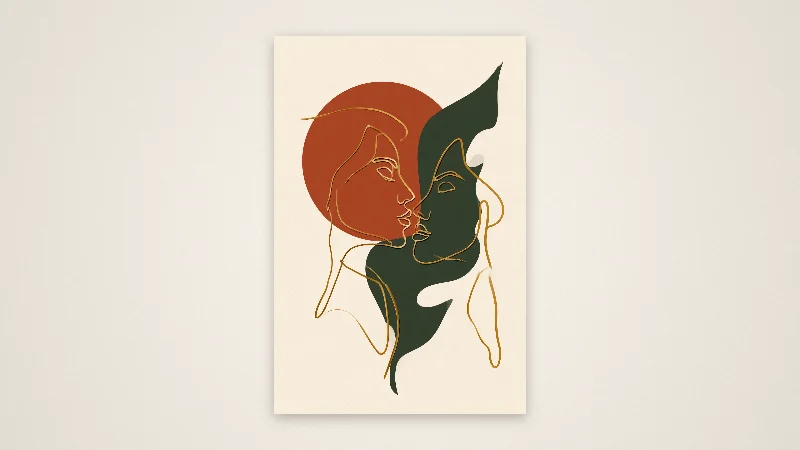 The Lovers — Samsung Frame TV art, 3840 × 2160