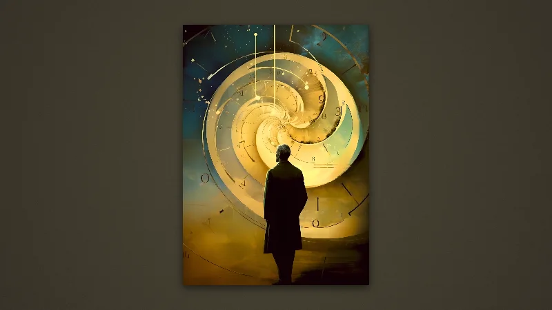 The Sovereign Chronometer — Samsung Frame TV art, 3840 × 2160
