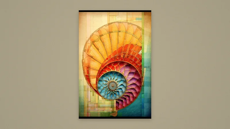 The Stained Glass Revelation — Samsung Frame TV art, 3840 × 2160