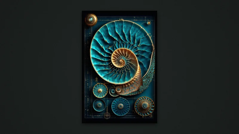 The Teal Sovereign Command — Samsung Frame TV art, 3840 × 2160
