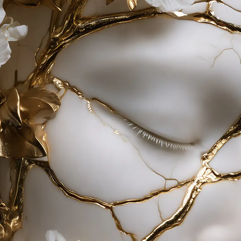 Blossoming Gold — dettaglio
