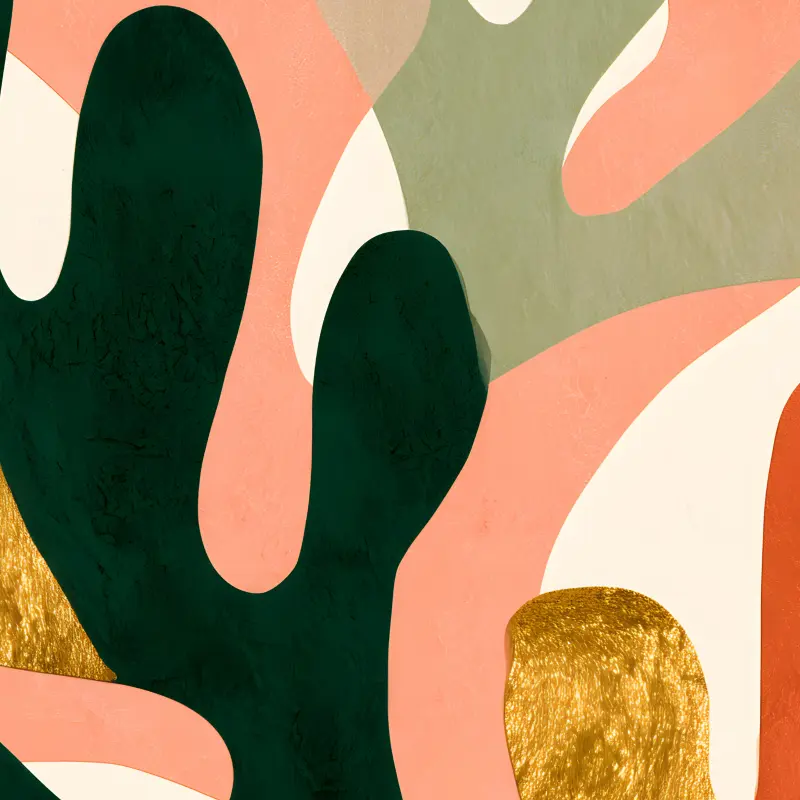 Golden Cut-Outs — detalhe