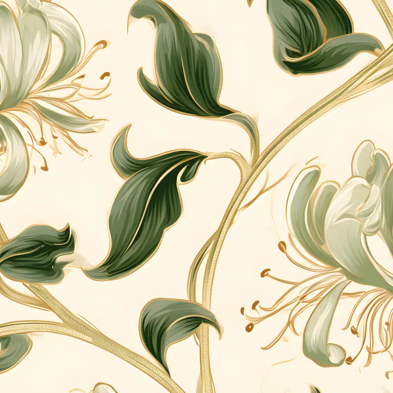 Golden Honeysuckle — détail