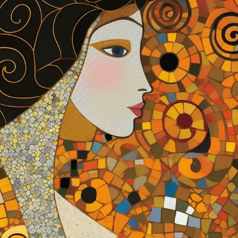 The Amber Veil — detail