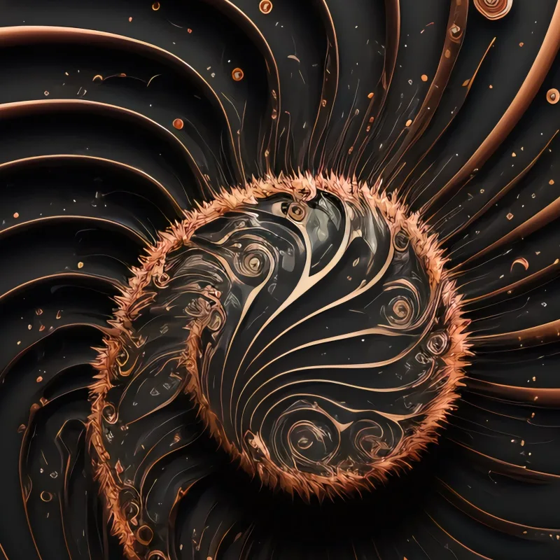 The Copper Vortex — détail