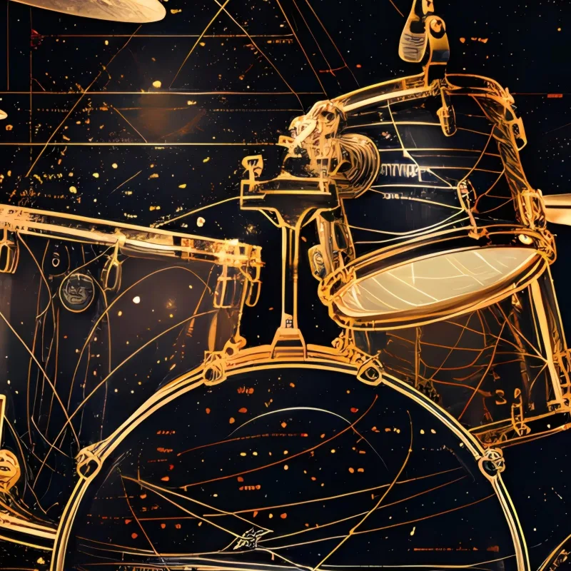 The Drums of Genesis — détail