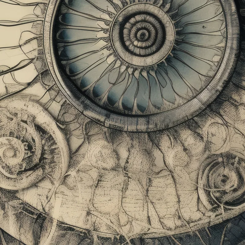 The Dual Engine of Creation — detail
