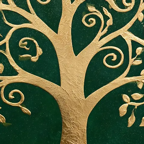 The Emerald Tree of Life – Detail