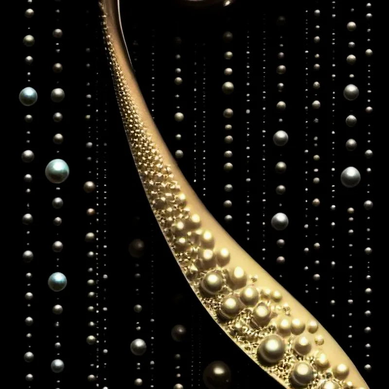 The Gilded Pendulum — Detail