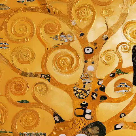 The Golden Frieze Tree of Life – detalhe