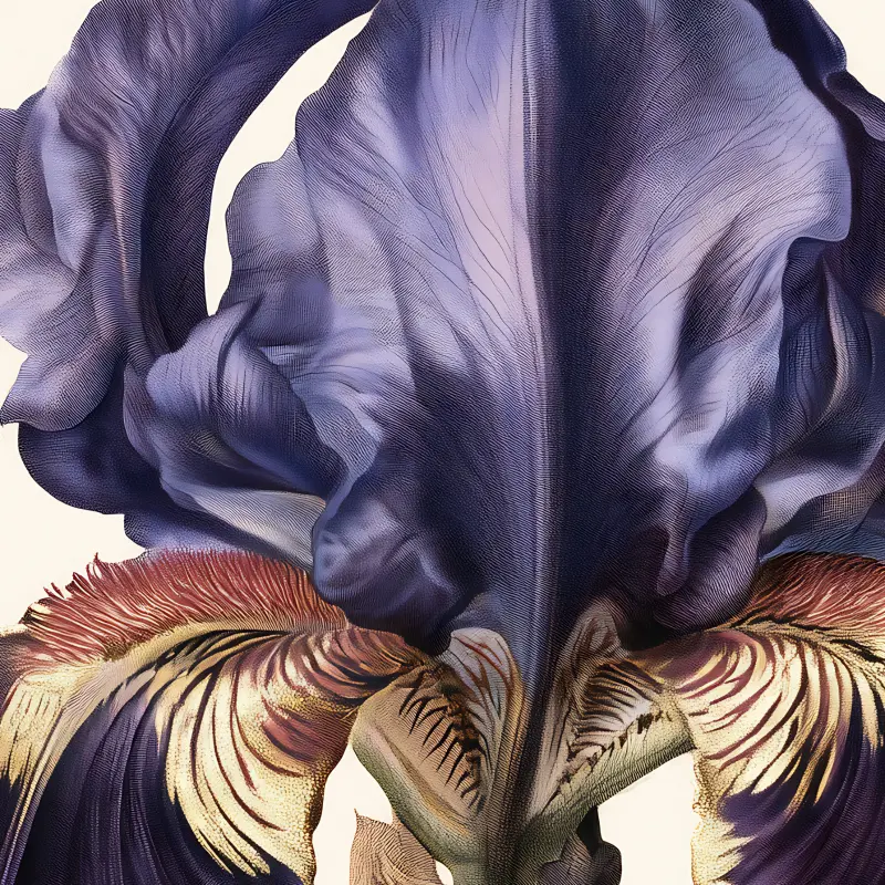 The Golden Iris — detail