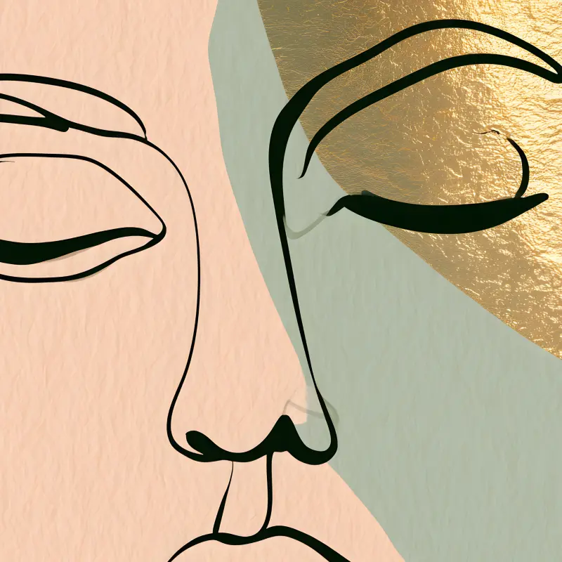 The Golden Line — détail