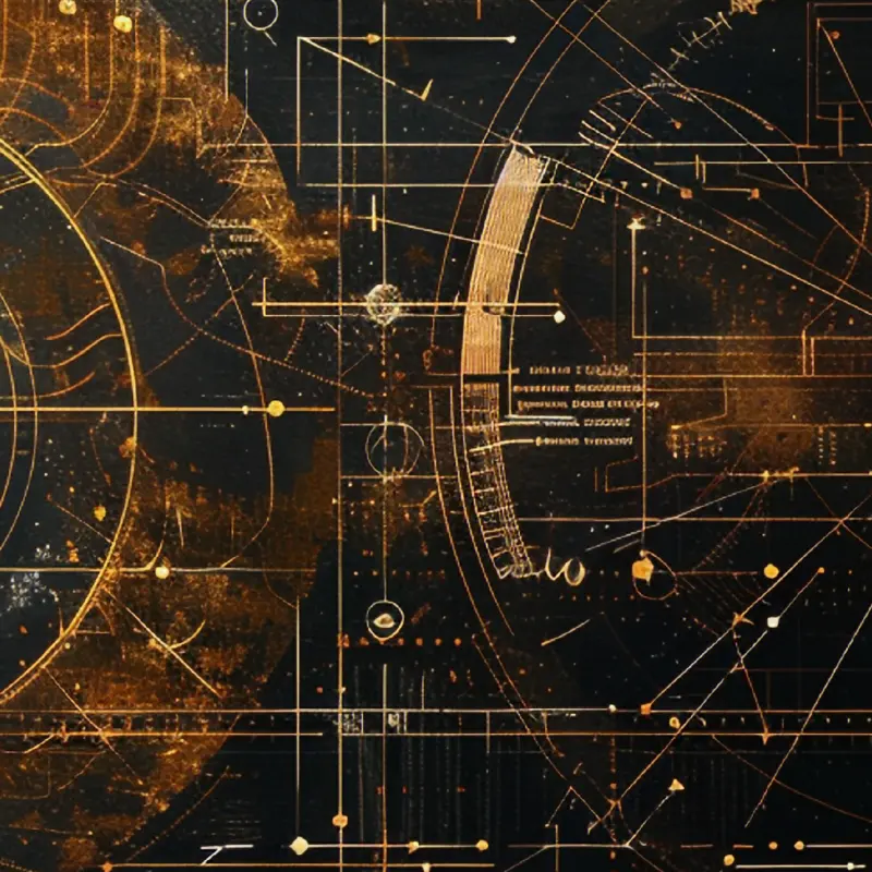 The Golden Orrery — detalle