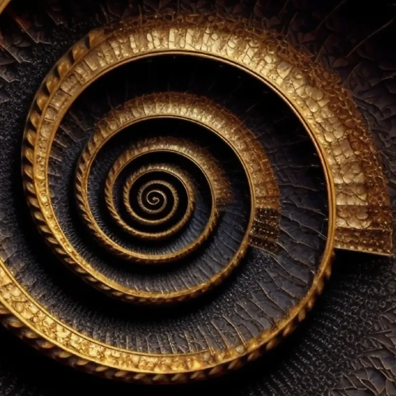 The Golden Spiral — detail