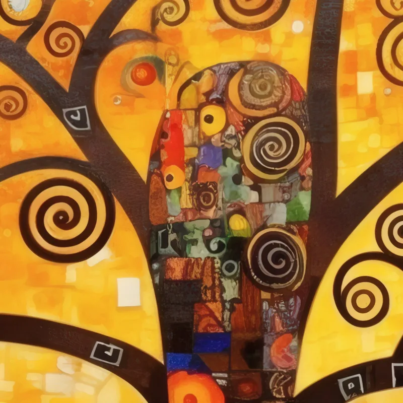 The Golden Tree of Life — détail