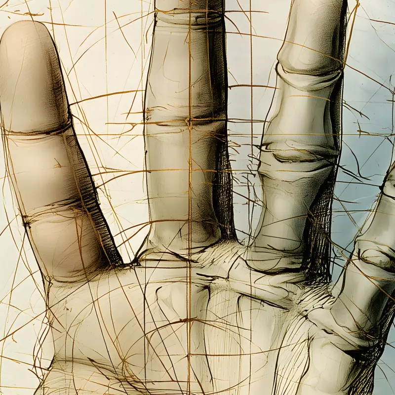 The Hand Codex — detail