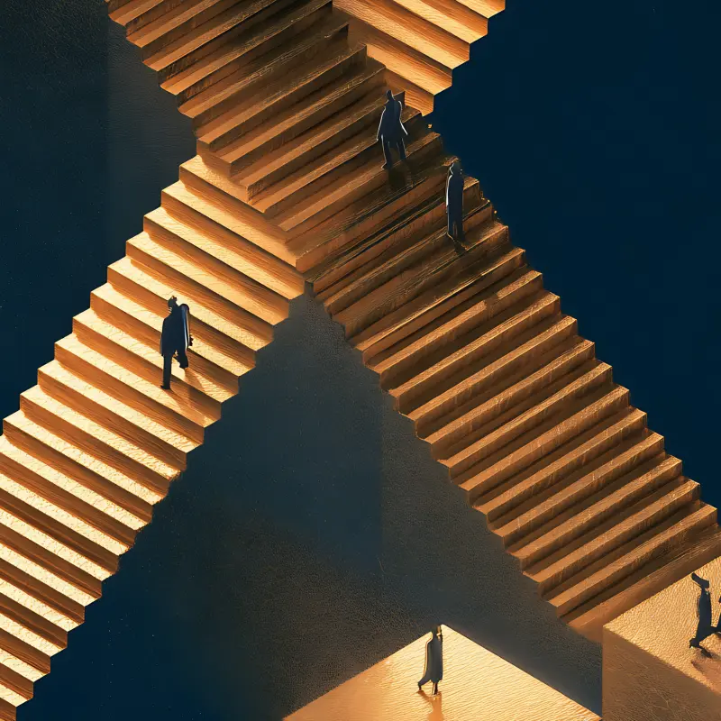 The Impossible Stairs — détail