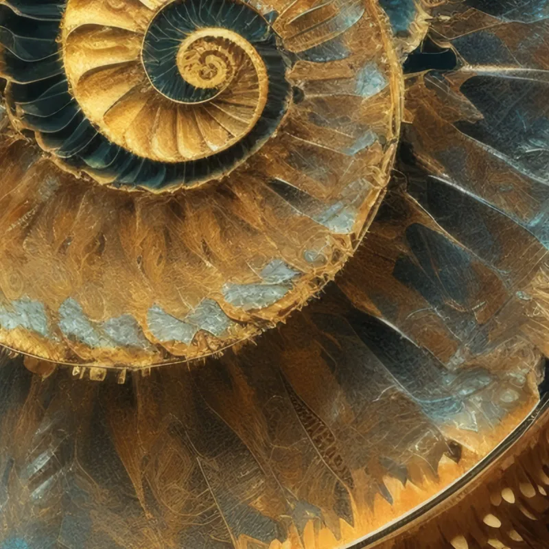 The Luminous Nautilus — dettaglio