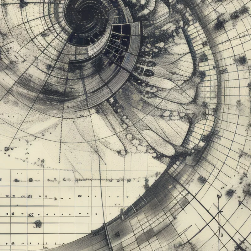 The Monochrome Matrix of Creation — dettaglio