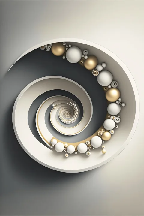 The Orbital Equilibrium von RAGANA Design als Fine-Art-Druck, gerahmter Druck, Leinwand, Puzzle oder Tasse