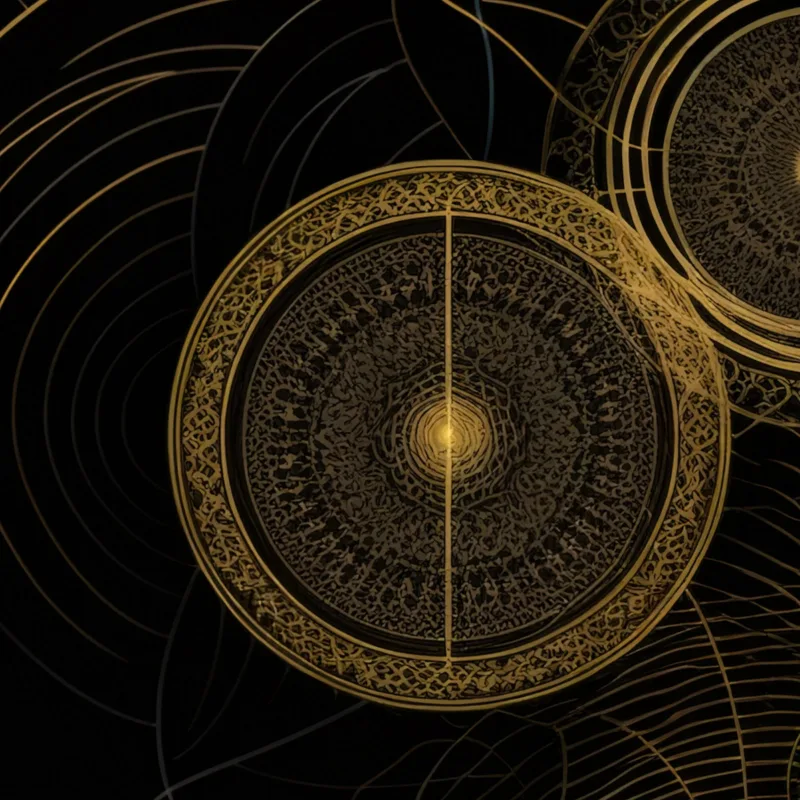The Orbital Weaver — detail