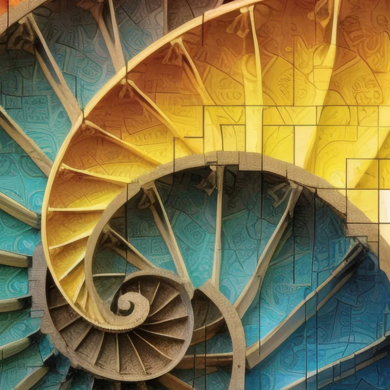 The Prismatic Ascent of Order — dettaglio