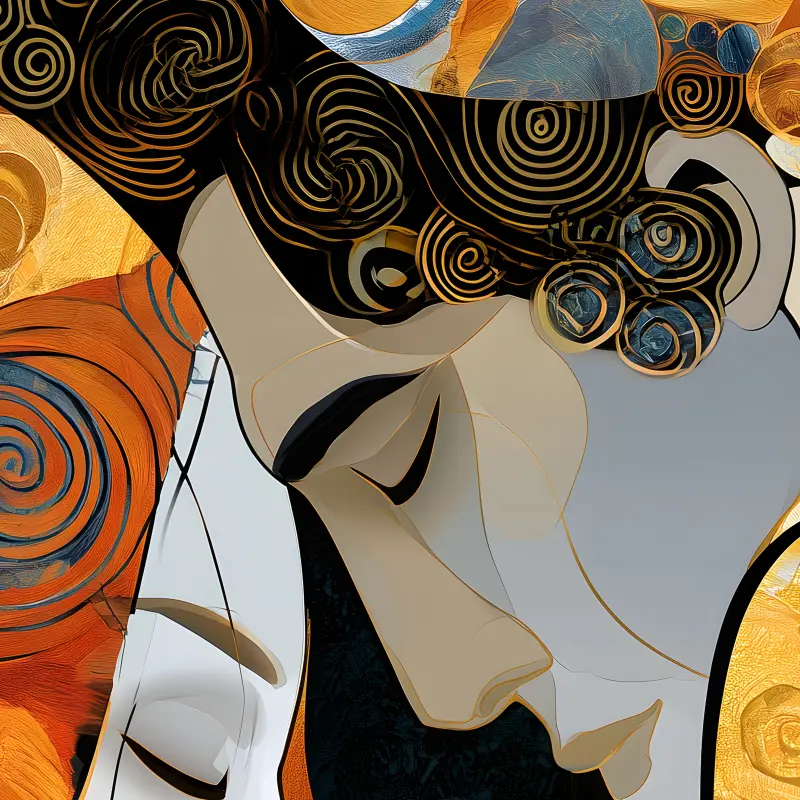 The Spiral Kiss — Detail