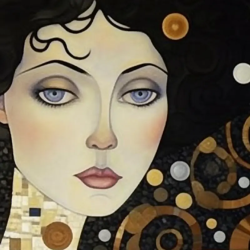 The Spiral Muse — detail