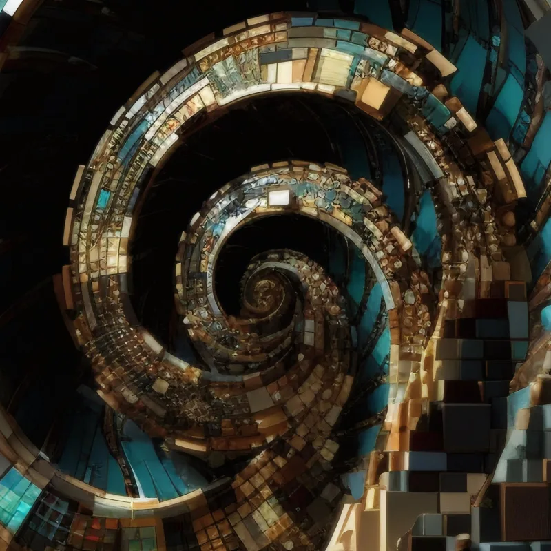 The Tectonic Fibonacci — Detail