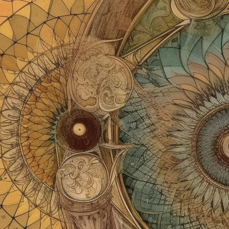 The Twin Rosette — détail