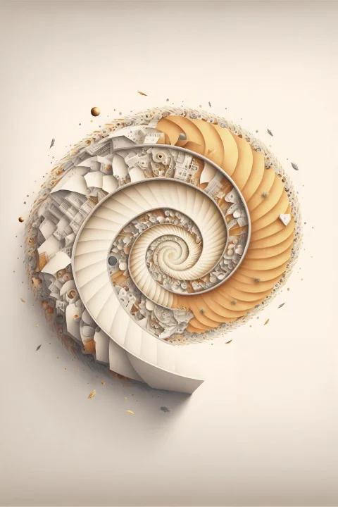 The Vortex of Ancient Synthesis von RAGANA Design als Fine-Art-Druck, gerahmter Druck, Leinwand, Puzzle oder Tasse