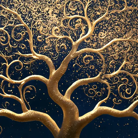 Tree of Life at Midnight – detalle